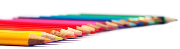 Coloring pencils picture